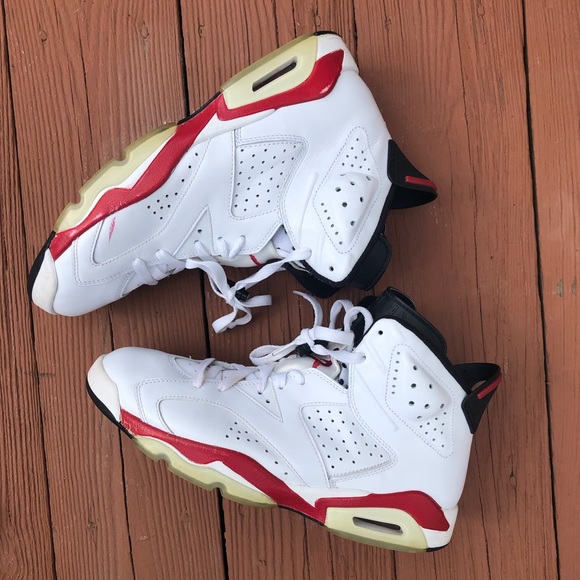 Retro Air Jordan 6 Sport Red - Picture 2 of 4